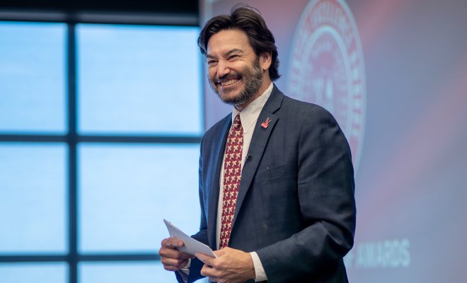 President Koppell at President Excellence Awards