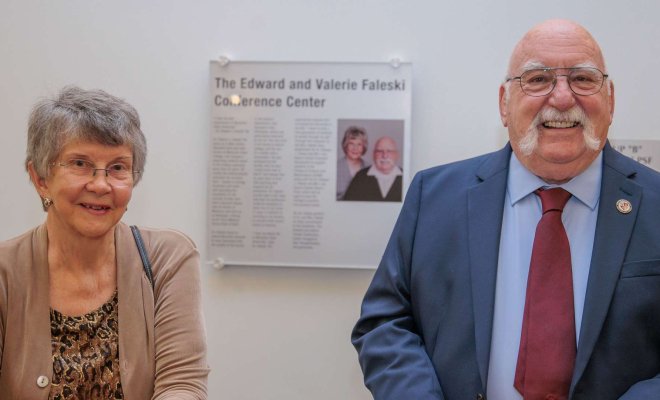 The Edward and Valerie Faleski Conference Room 