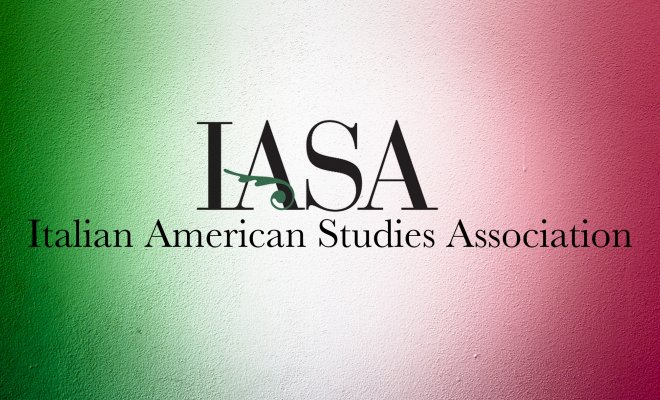 IASA logo on Italian colors background