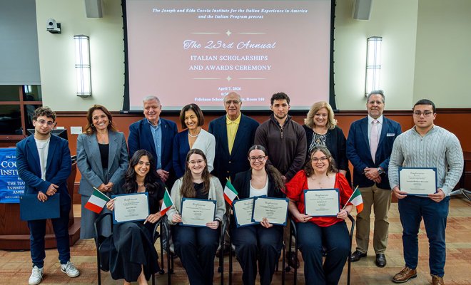 Italian Scholarship Ceremony