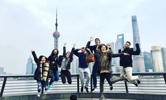 Students in Shaghai
