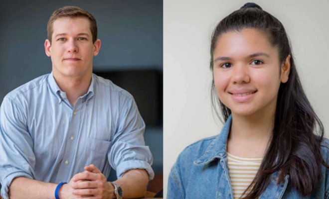 Samuel Hall and Portia Calo