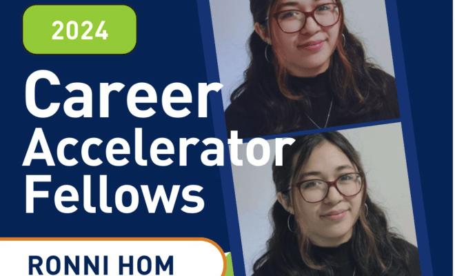 Ronni Hom header image for FY2023 Career Accelerator Fellow