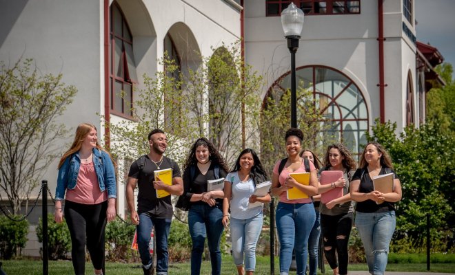 students at montclair state