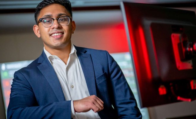 Kishan Rana ’21, a portfolio monitoring and valuation analyst for the growth equity firm TCV, says the program helps students develop their communication, presentation and overall business skills.