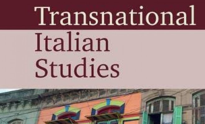 Book cover for "Transnational Italian Studies"