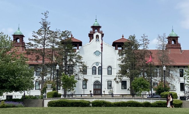 Exterior of Cole Hall at Montclair State University