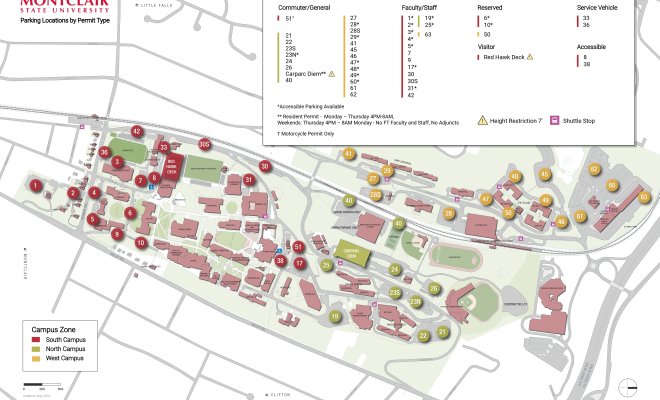 New Campus Parking Map 2026