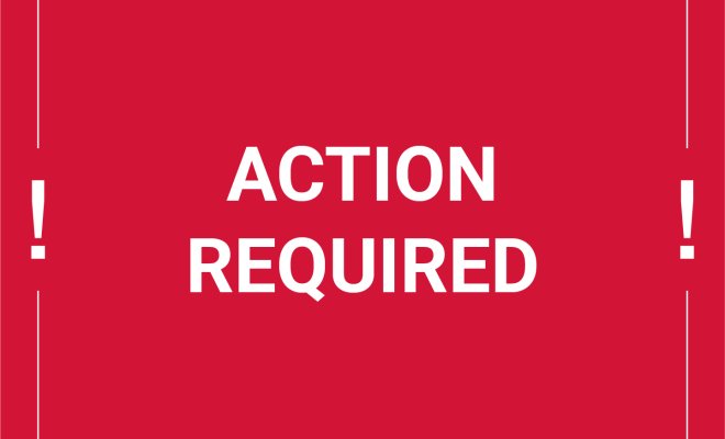 Action Required