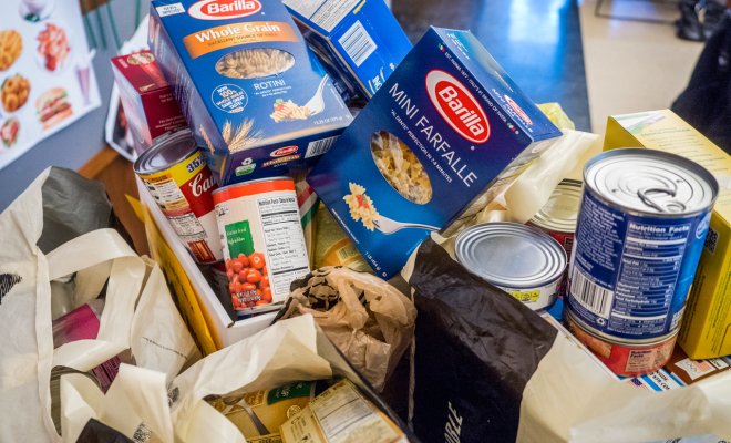 Food Drive donations