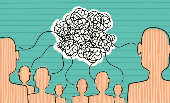 Persons working collaboratively