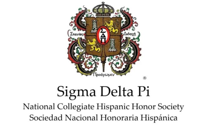 Sigma Delta Pi National Collegiate Hispanic Honor Society logo