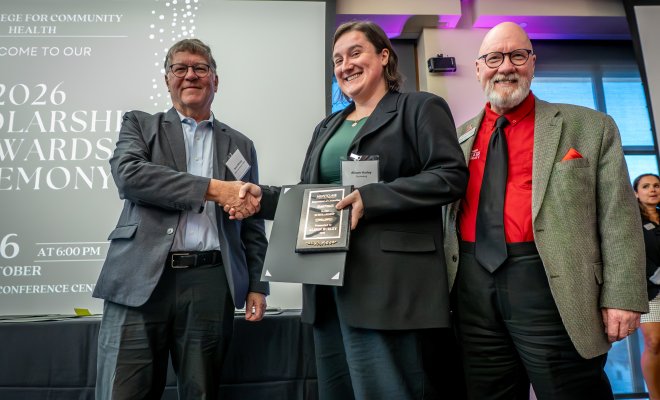 Counseling student receives new NAMI Scholarship at annual CCHL Scholarship & Awards Ceremony