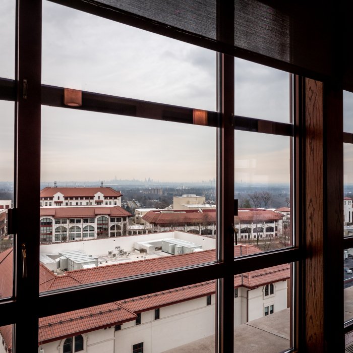 view from conference center
