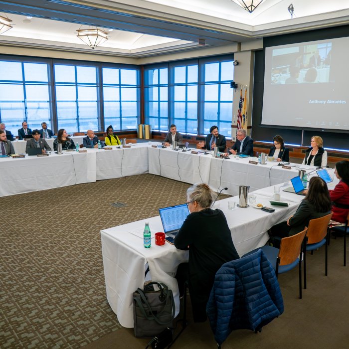 u-style room in the main ballroom for a meeting
