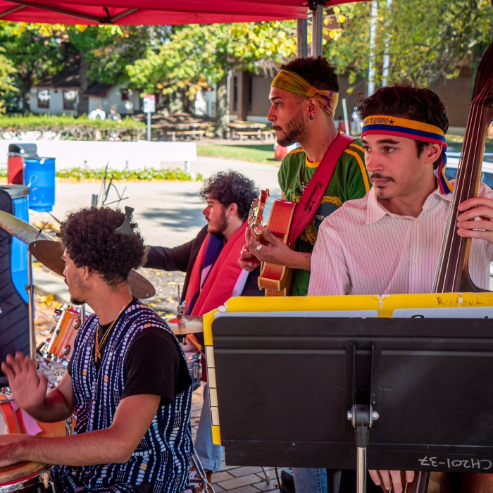Jazz ensemble at jazz festival Montclair NJ