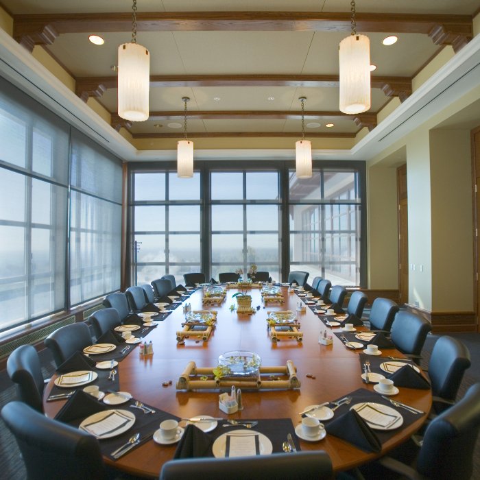 president's dining room vertical view