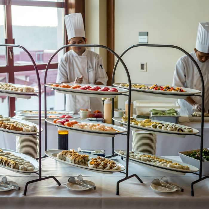 catering at the conference center