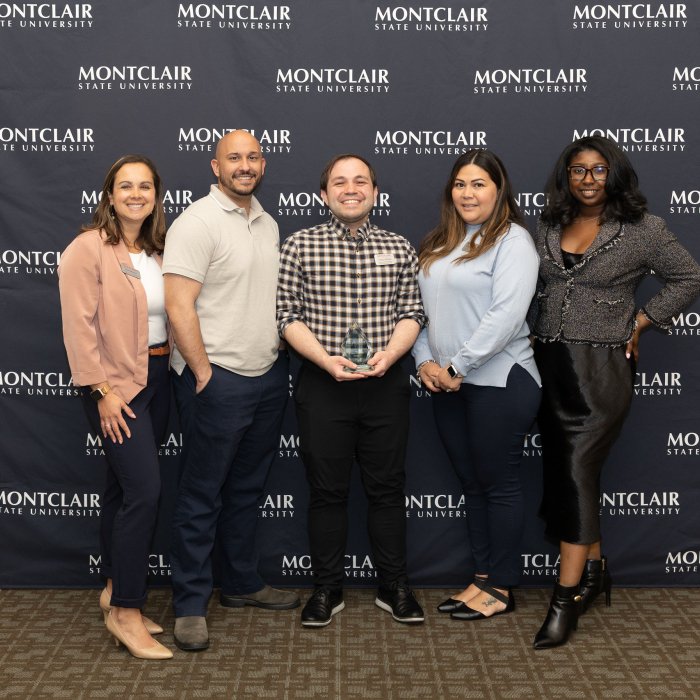 Staff from the College for Community Health pose at the Advising Excellence Awards 2026.
