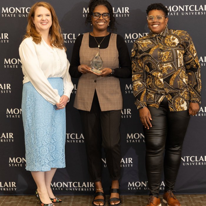 Staff from the Pre-Medical Program pose at the Advising Excellence Awards 2026.