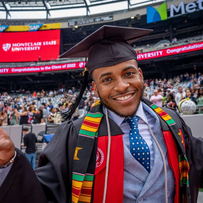 Graduate at 2022 Commencement