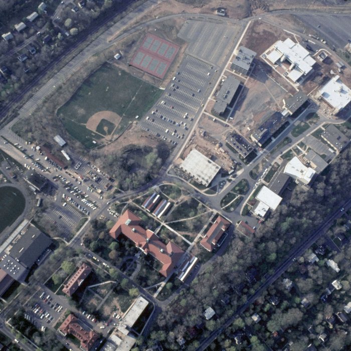 Aerial View of Campus, 1972