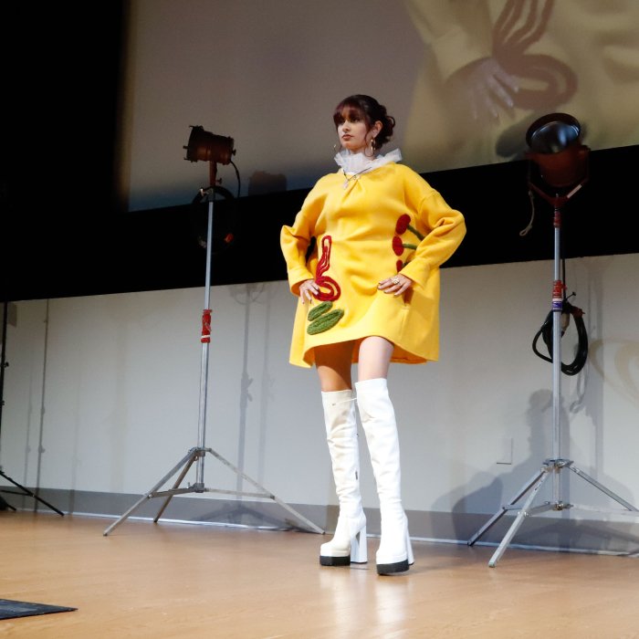Fashion student work example