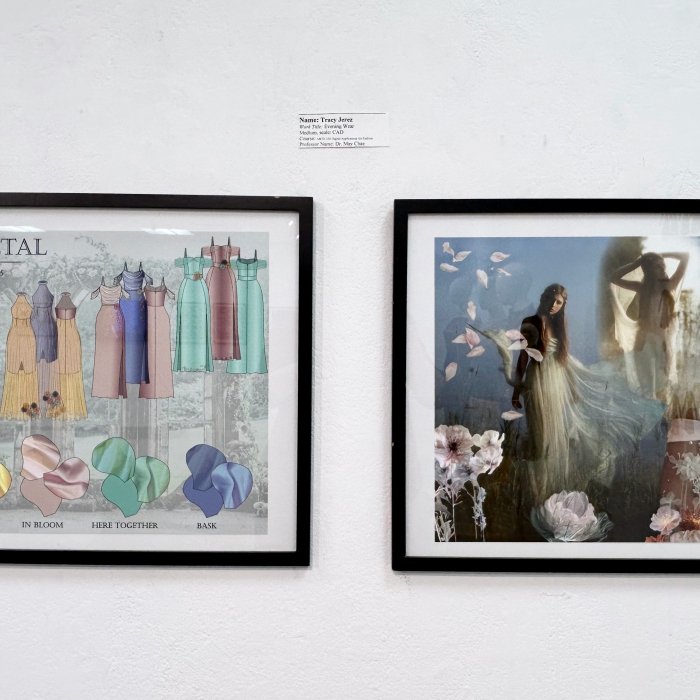 Fashion student work example