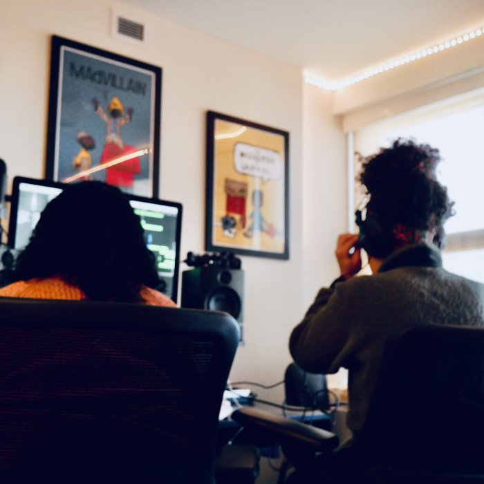 Music Therapy students in Ott Lab