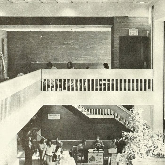 Student Center 3rd floor and lobby, 1976