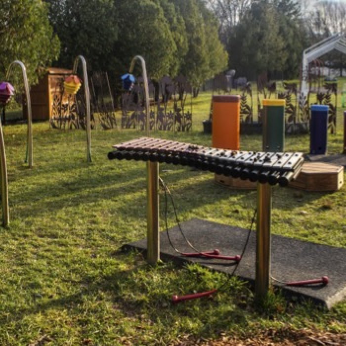BSCC outdoor music garden