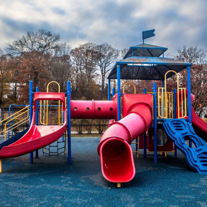 preschool climber on playground