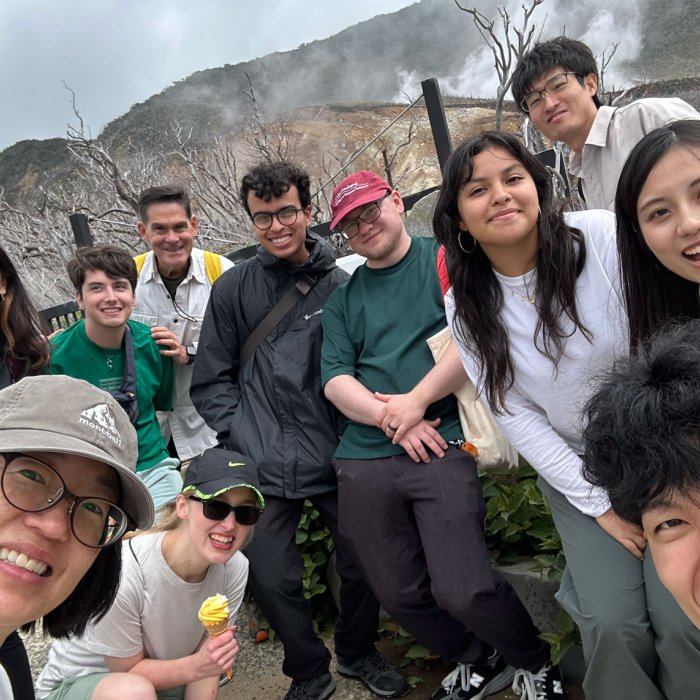 IRES 2026 group on hike