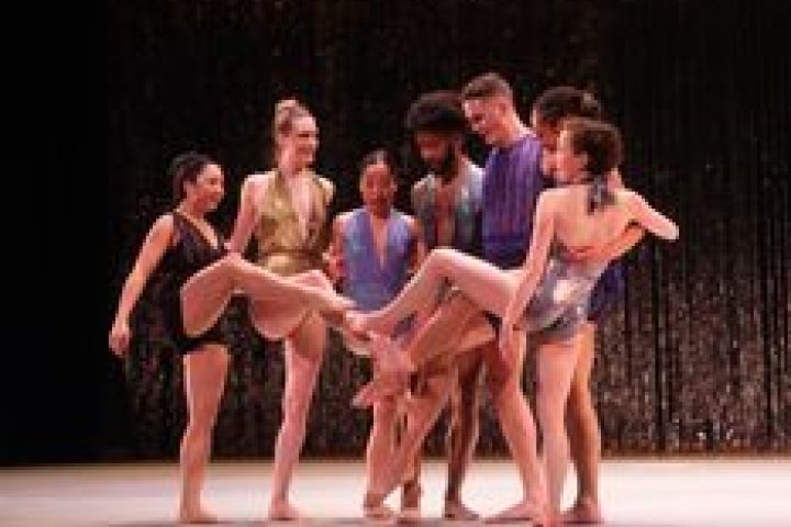 Dance performers on stage 