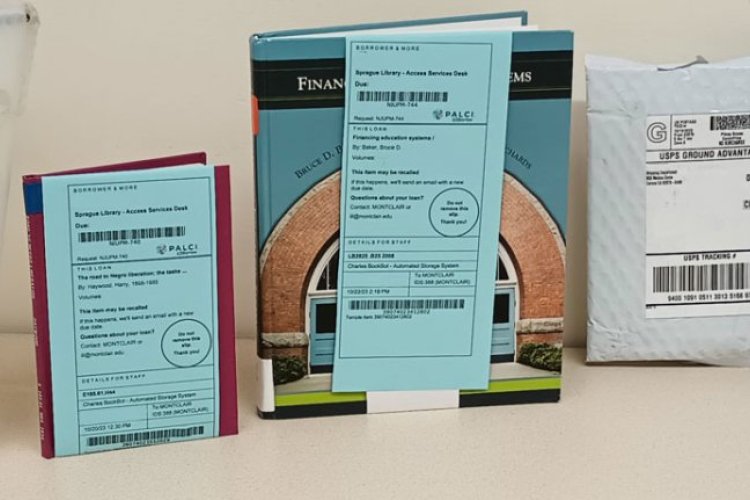 Books and packages prepared for ILL