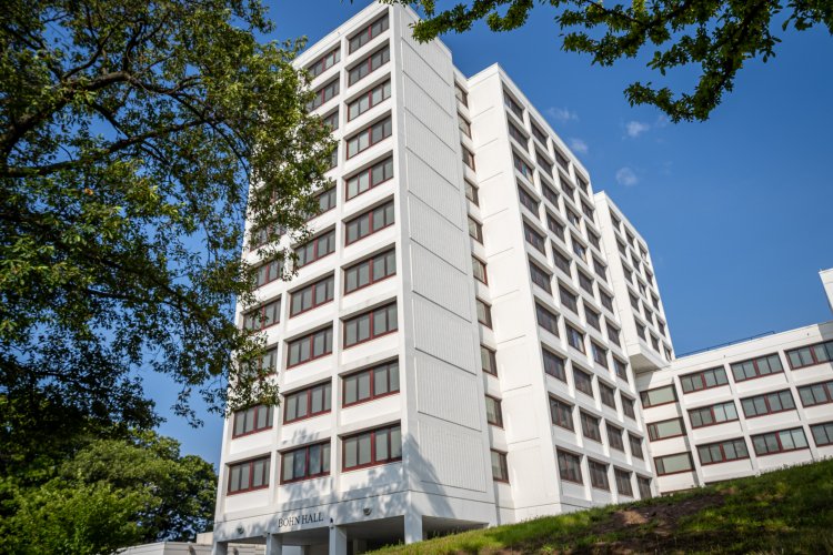 exterior shot of Bohn Hall