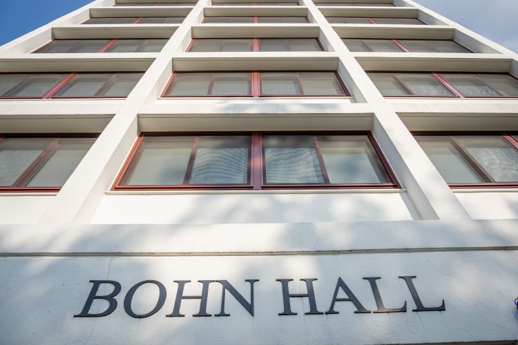exterior dramatic shot of bohn hall