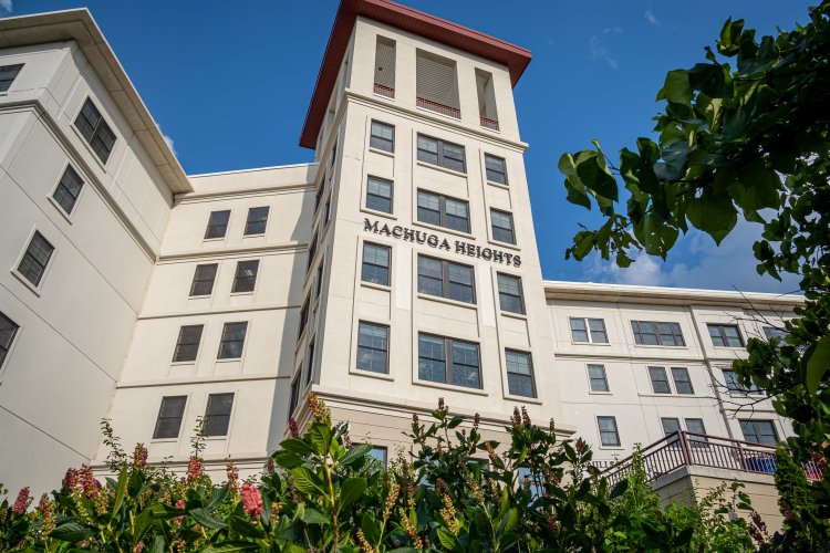 exterior shot of machuga heights