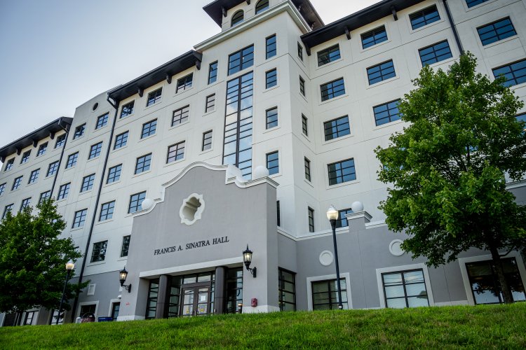 external shot of sinatra hall