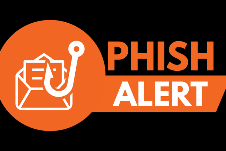 Phish Alert Button logo that says Phish Alert