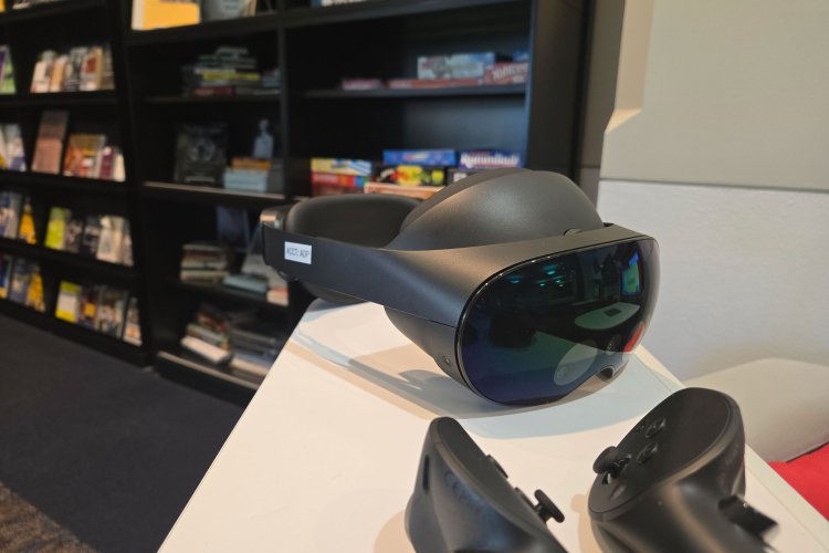 VR set on a table 