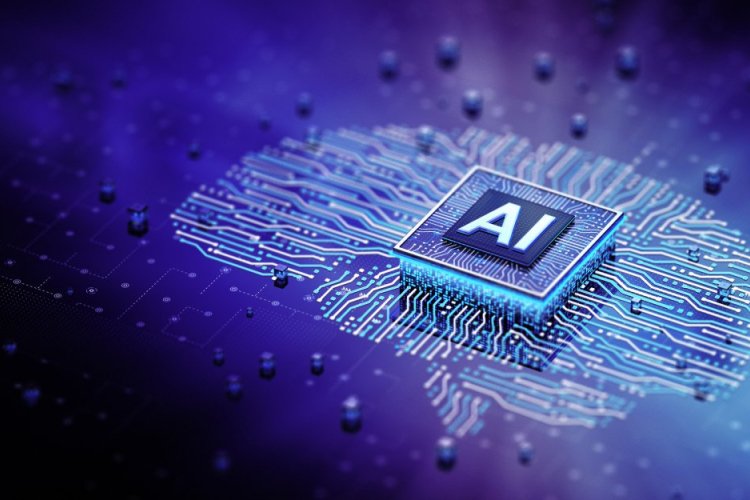 Image of AI compter chip