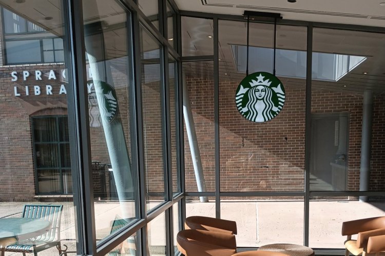 inside of new starbucks