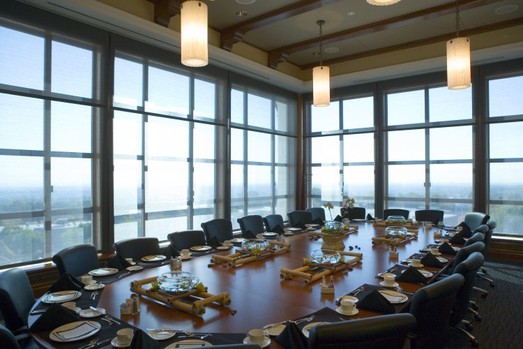 presidents dining room inside the conference center