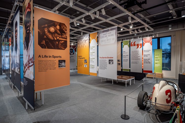 Charles J. Muth Museum's sports exhibit