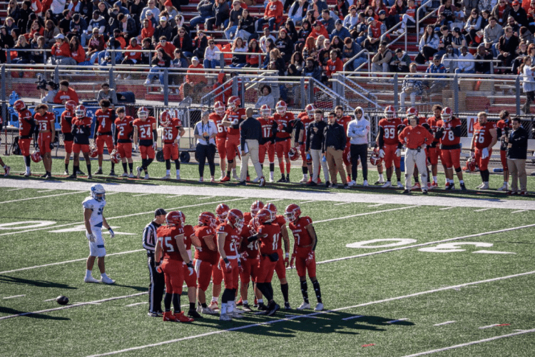 Photo of the football field