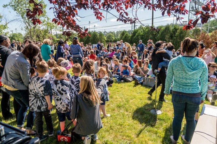 children outdoors