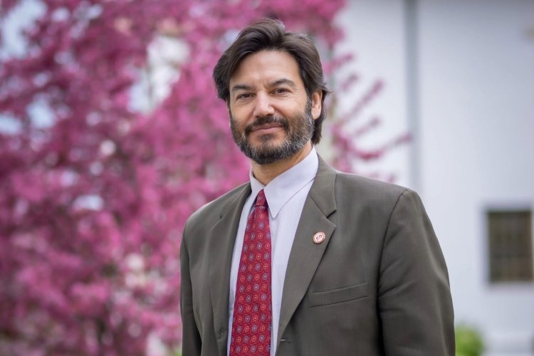 Photo of President Jonathan Koppell standing outdoors