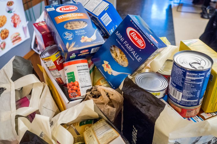 Food Drive donations
