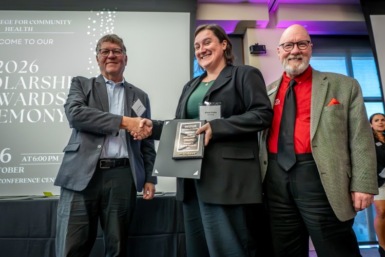 Counseling student receives new NAMI Scholarship at annual CCHL Scholarship & Awards Ceremony